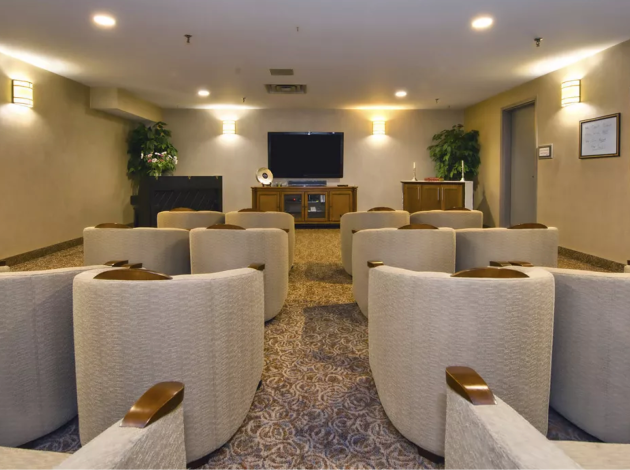 Maplecrest Village Movie Room